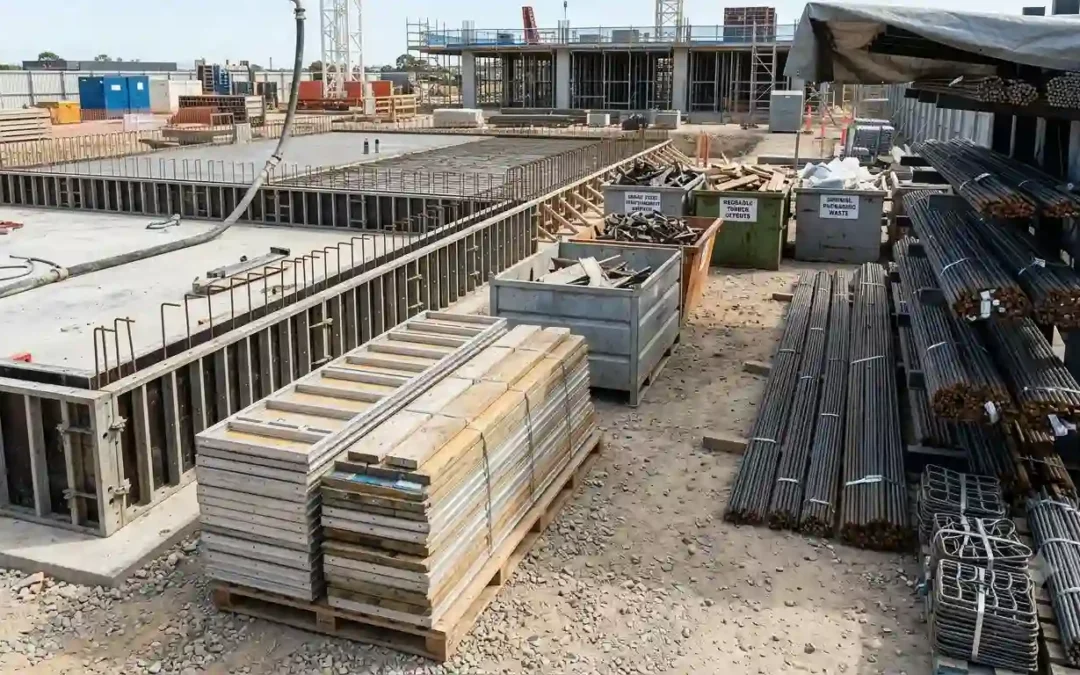 Reducing waste in FRP: Smarter site practices across form, reo and pour