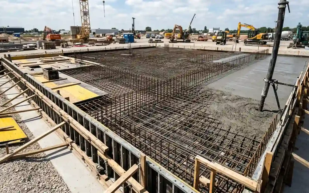 Form, reo, pour: how one slab cycle actually runs