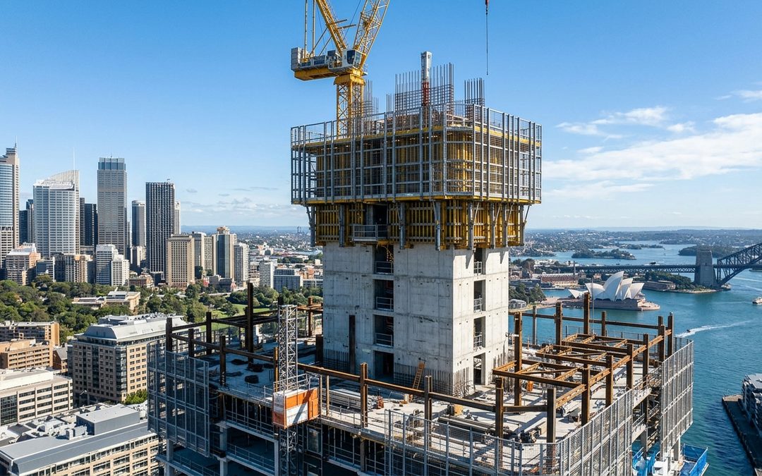 Jumpform systems for high-rise construction in Australia 